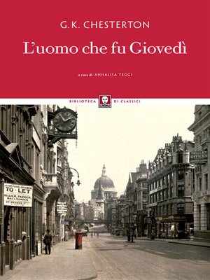 cover image of L'uomo che fu Giovedì